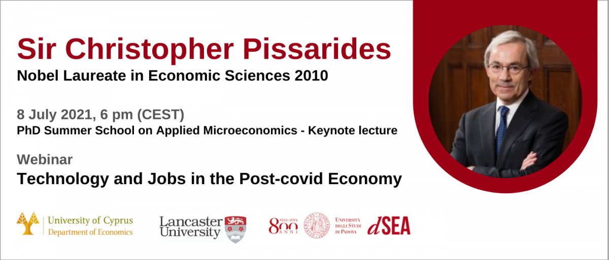 Christopher Pissarides Nobel Laureate