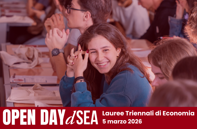 Collegamento a Open Day dei Corsi di laurea triennale di Economia