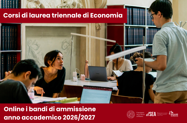 Collegamento a Online i bandi di ammissione per i corsi di laurea triennale
