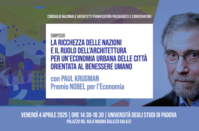Collegamento a Simposio con Paul Krugman, Premio Nobel per l’Economia 2008